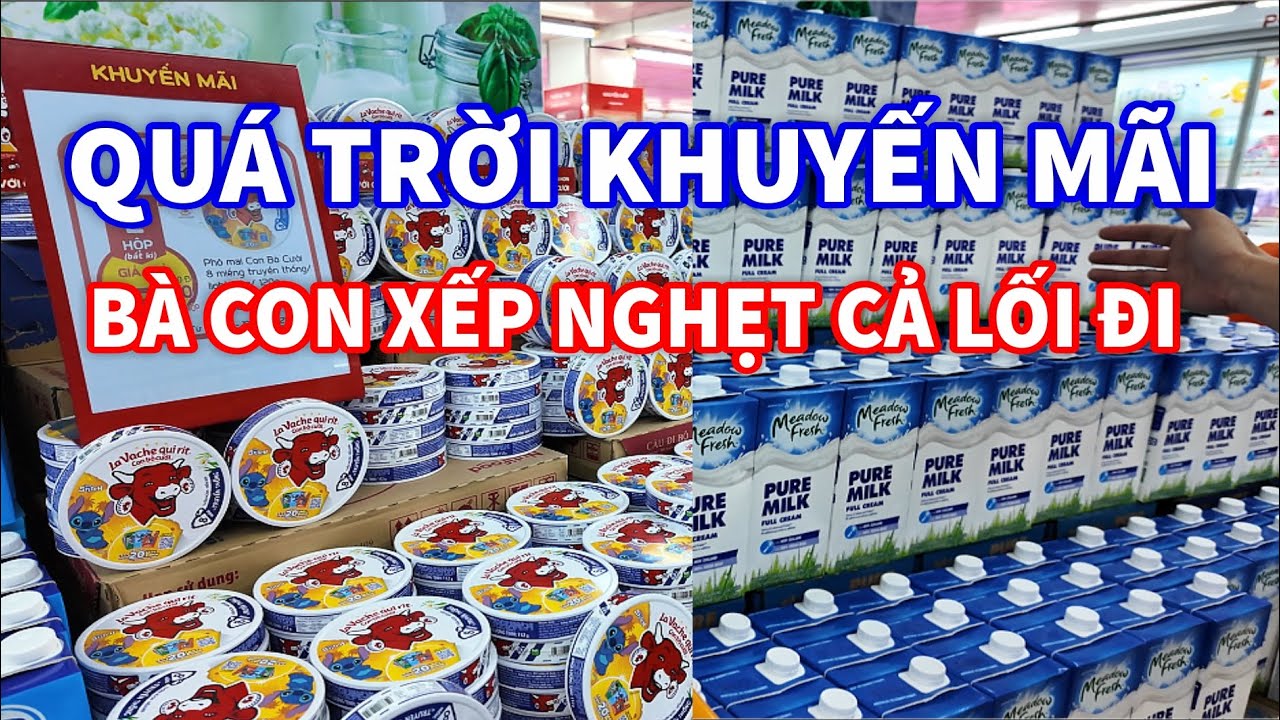QUÁ TRỜI KHUYẾN MÃI Siêu Thị MM Mega Lớn Nhất Sài Gòn Bà Con Xếp Hàng Nhét Lối Đi | thisaigontv