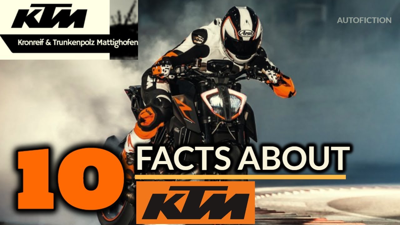 10 Facts You Didn't Know About KTM | History Of KTM In Hindi