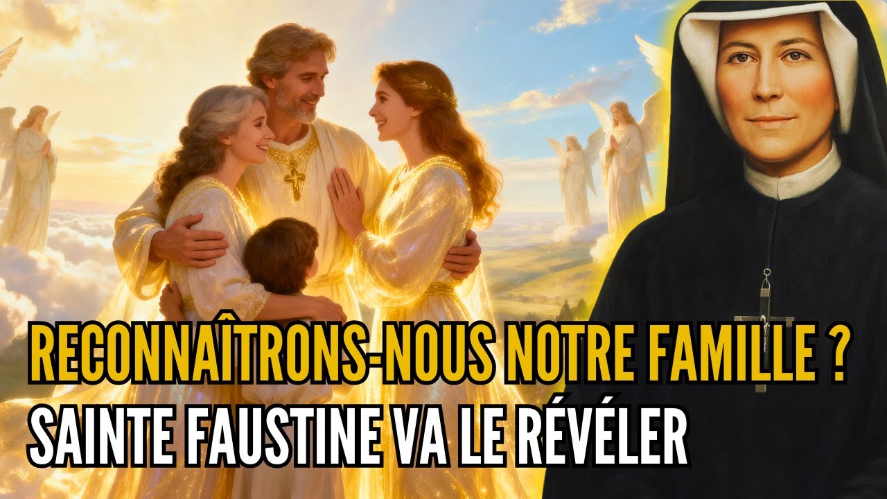 Sainte Faustine r&eacute;v&egrave;le : Reconna&icirc;trons-nous notre famille au Ciel ? La r&eacute;ponse est bouleversante