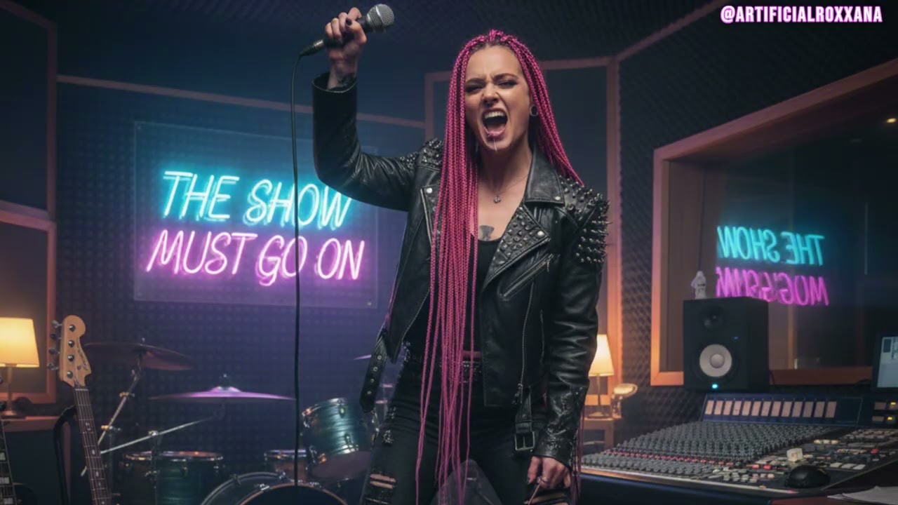 Artificial Roxxana - The Show Must Go On (Electronic Rock Cover) - Queen