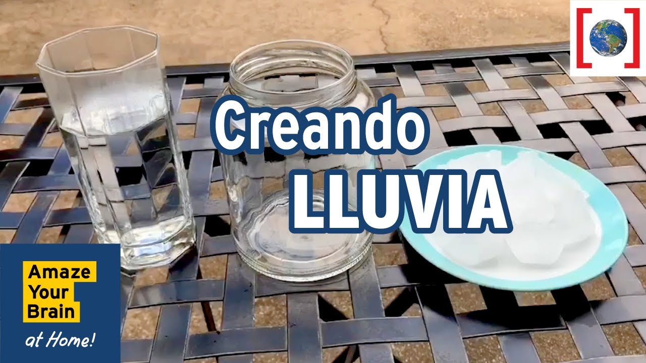 Sorprende tu cerebro en casa: Creando lluvia