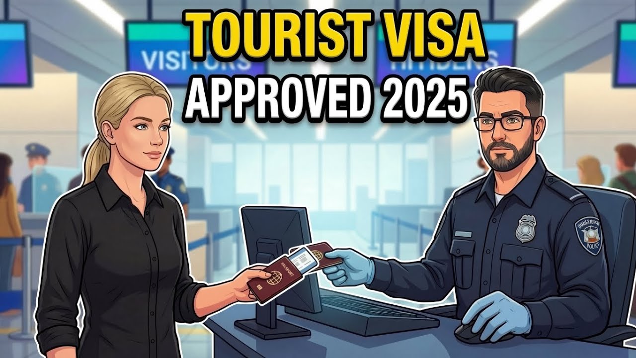 Tourist Visa Interview at U.S. Airport | Immigration Questions & Approval