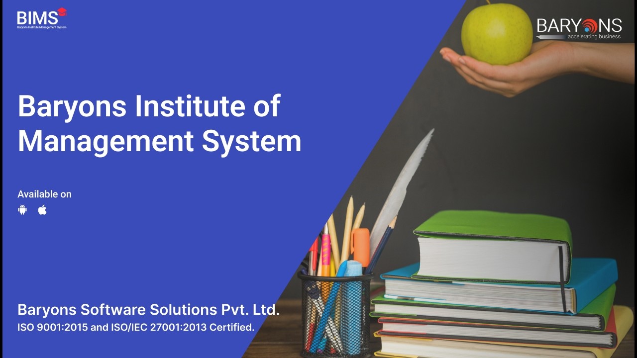 Baryons Institute Management System