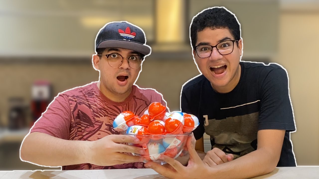 QUEM ABRIR MAIS KINDER JOYS VENCE!!! - Família Velhote