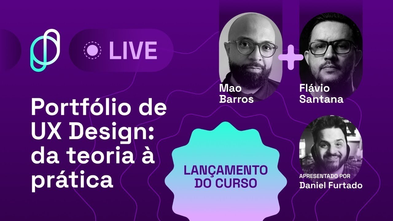 Lan&ccedil;amento do curso &ndash; Portf&oacute;lio de UX Design: da teoria &agrave; pr&aacute;tica