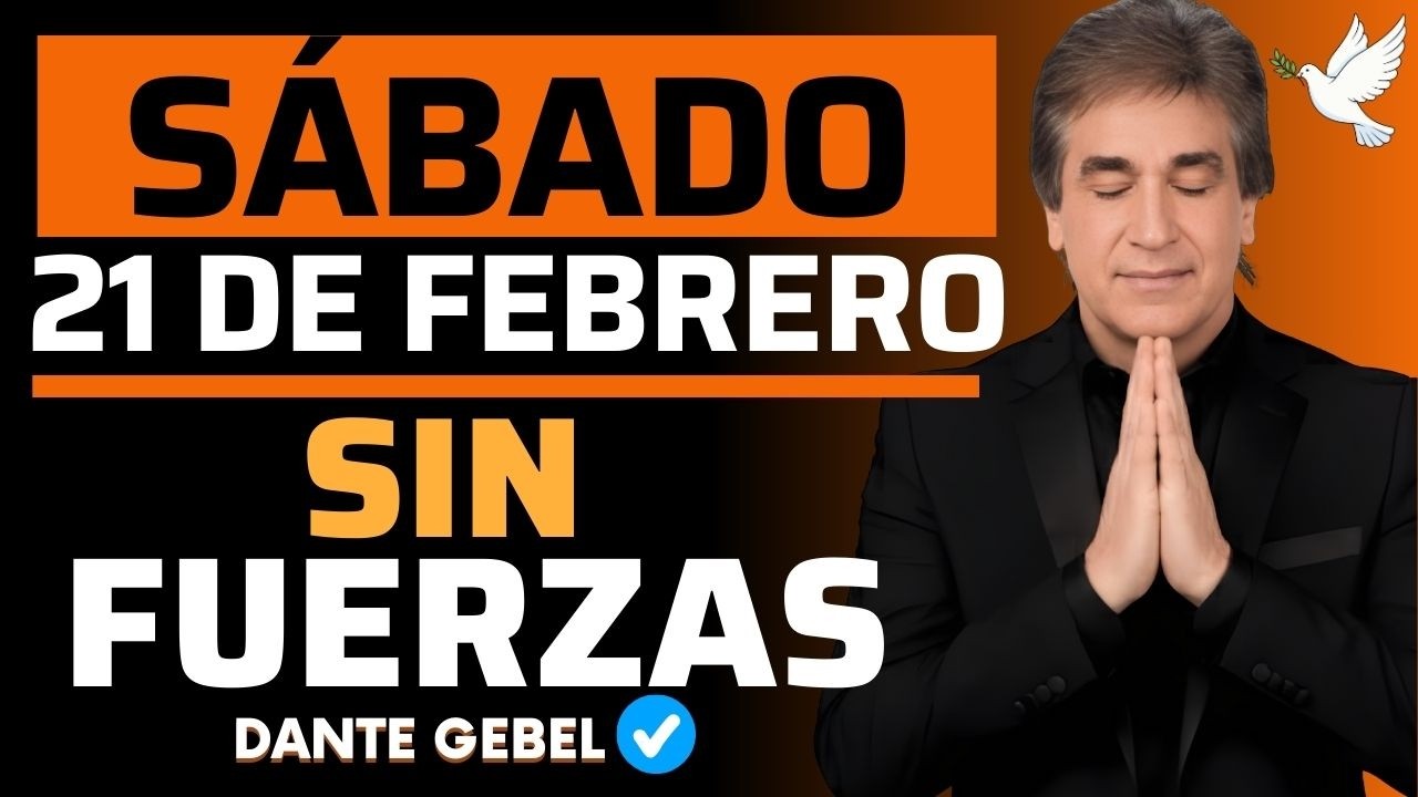 EMPIEZA EL SÁBADO CON FE | Enfermedad Te Agota | Dios Renueva Tus Fuerzas | Dante Gebel Oracion