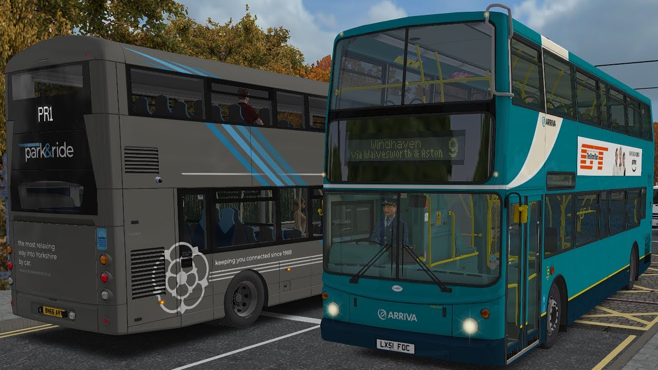 OMSI 2 Yorkshire 3|Arriva Expand in Yorkshire Counties & run Route 9 to Windhaven w/ ALX400 Tridents