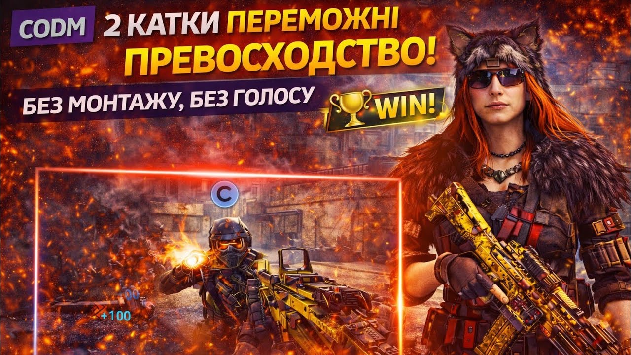 CODM Gameplay 😱 2 ПЕРЕМОЖНІ КАТКИ ПРЕВОСХОДСТВО Без монтажу