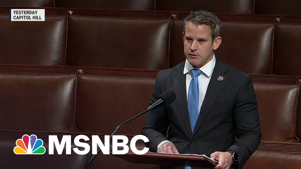 Rep. Kinzinger Rips Into GOP In Farewell Speech On House Floor