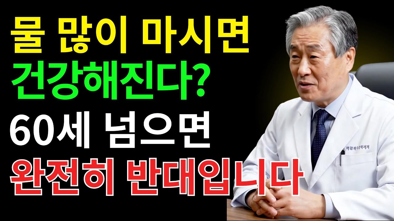 【비뇨기과 전문의 경고】60세 이후 물 많이 마시면 밤마다 깬다｜야간뇨의 진짜 원인｜백세건강