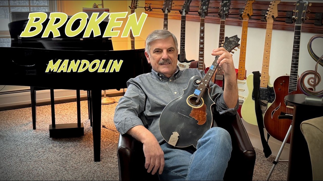 Will It Make Music Again Restoration 1907 Gibson F2 Mandolin