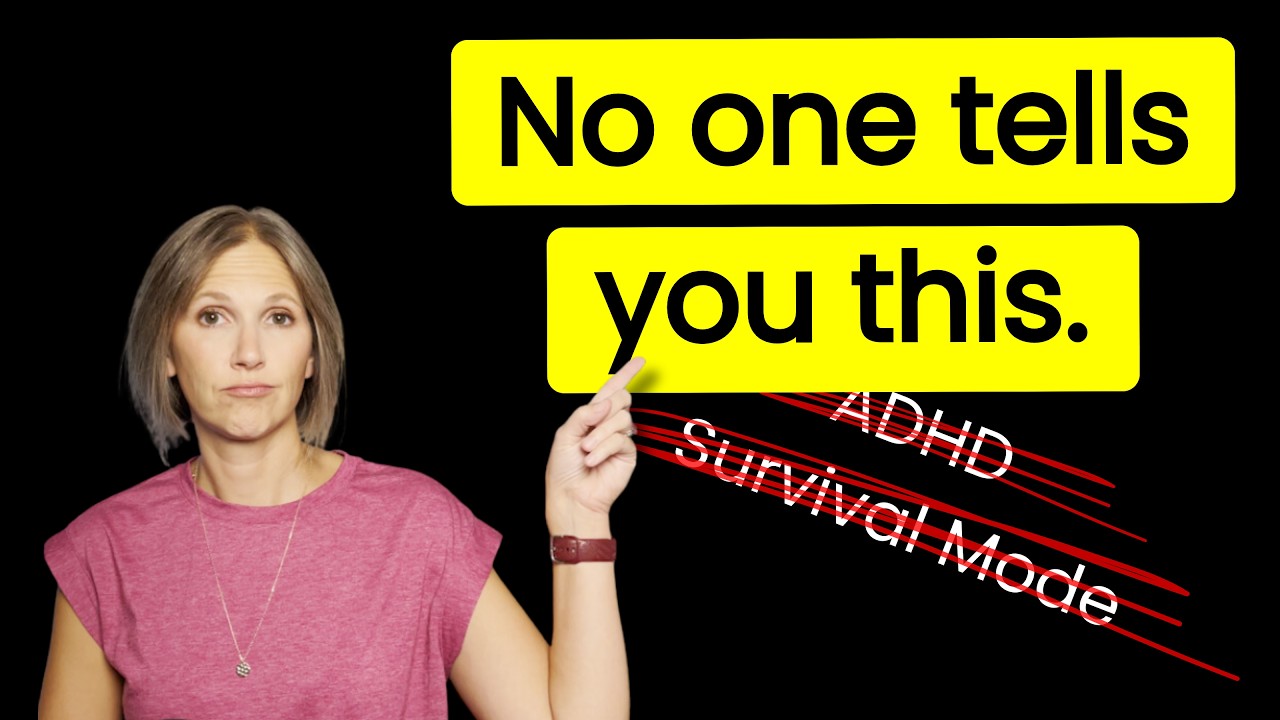 Ditch ADHD overwhelm with 3 SIMPLE schedule changes (LIFE CHANGING)