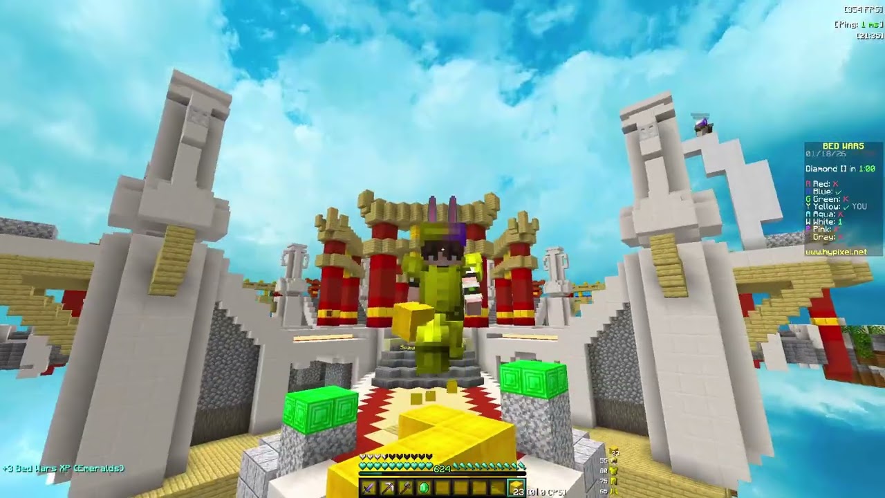 another awkward bedwars game