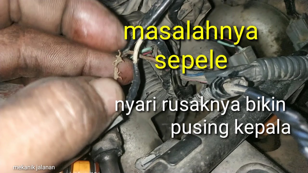 cara mengatasi mesin mobil bergetar mbrebet dan sinjal carry 1.5 injeksi