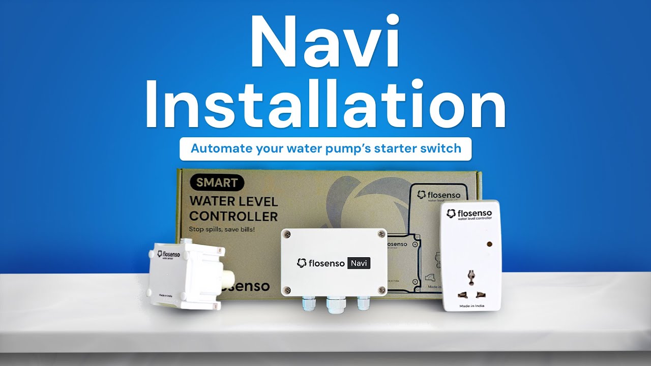NAVI + Flosenso Installation | Starter Switch Motor Automation