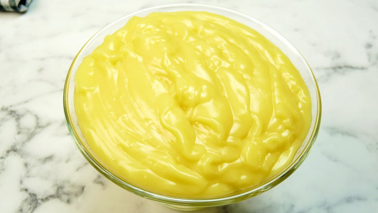 How to Make Custard Cream! No Butter!