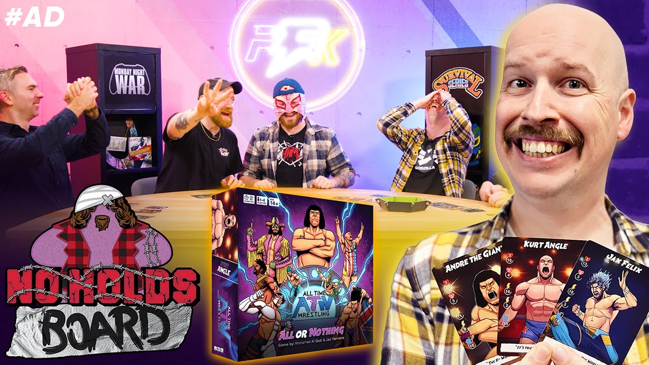 Let's Play ALL TIME WRESTLING! | No Holds Board