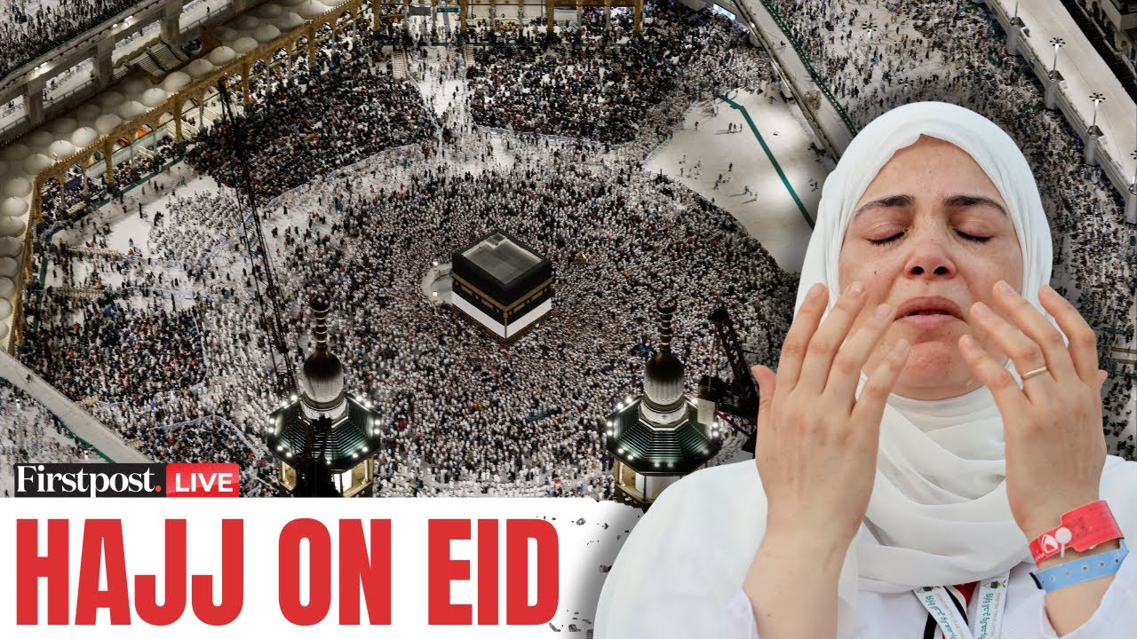 Mecca LIVE: Muslims Perform Tawaf at Kaaba in Makkah on Eid 2025 | Eid ul-Adha 2025 |Mecca Hajj LIVE