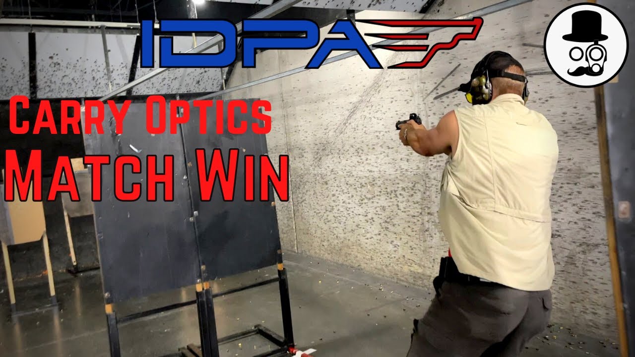 IDPA Match Win - Carry Optics - Walther Q4SF - NATO ammo - Frisco Gun Club - August '21