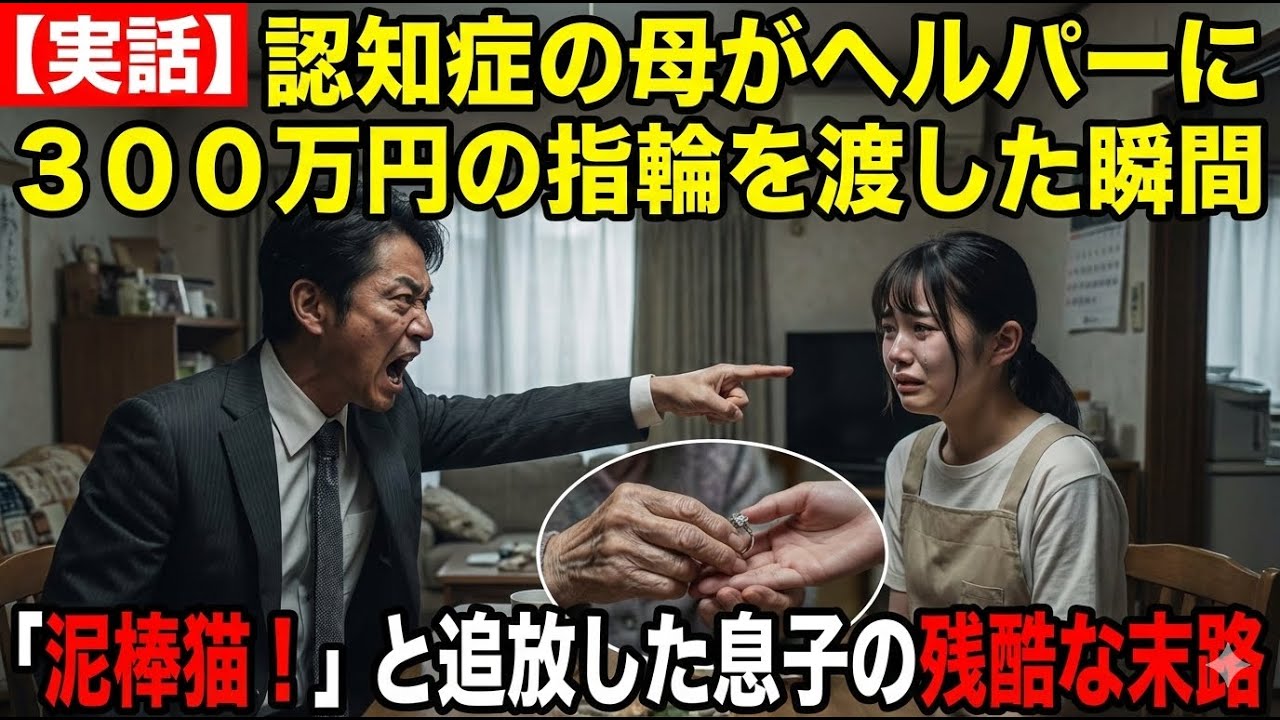 【実話】認知症の母を騙したと疑い、ヘルパーを追放した息子の末路