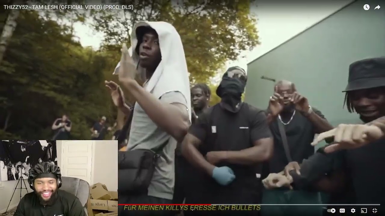 AMERICAN Reacts To GERMAN Rap THIZZY52 - TAM LESH (OFFICIAL VIDEO) (PROD. DLS)