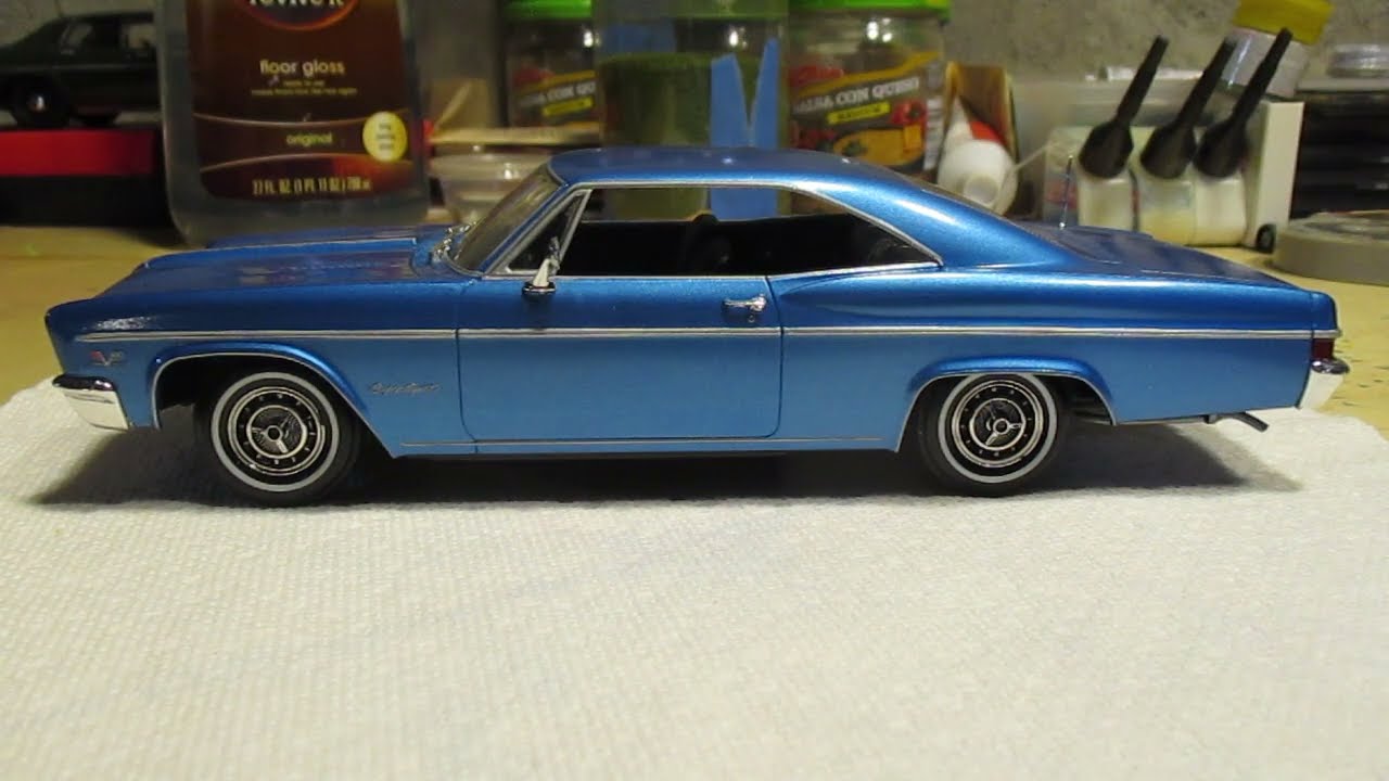 Plastic Models - 1/25 Revell 1966 Chevy Impala SS 396 - Completed Build Review