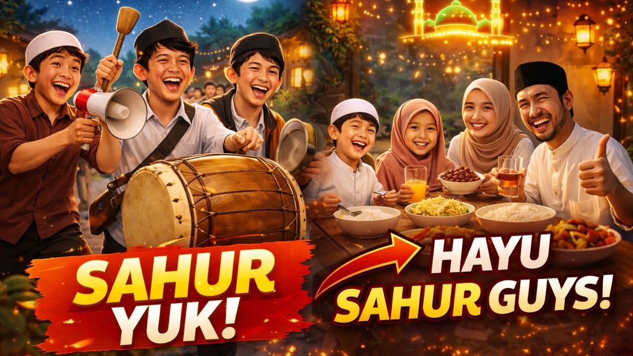 HAYU SAHUR 🌙✨ Bangun Yuk! Sahur Bareng Penuh Berkah & Semangat Ramadhan #sahur #ramadan #viral