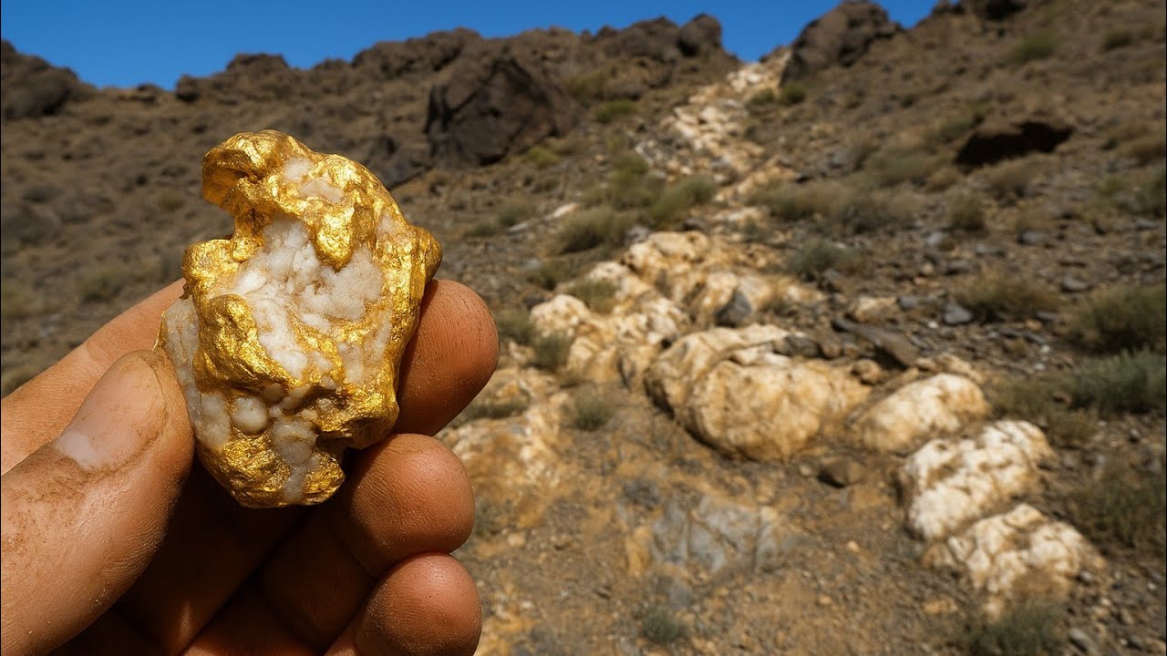 WARNING: If You See This Rock in Nature, Gold Might Be Right Under You!