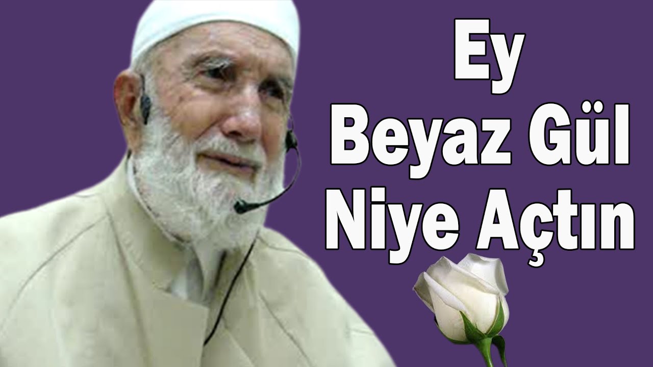 EY BEYAZ GÜL NİYE AÇTIN - HACI MUSTAFA GÜNEŞ