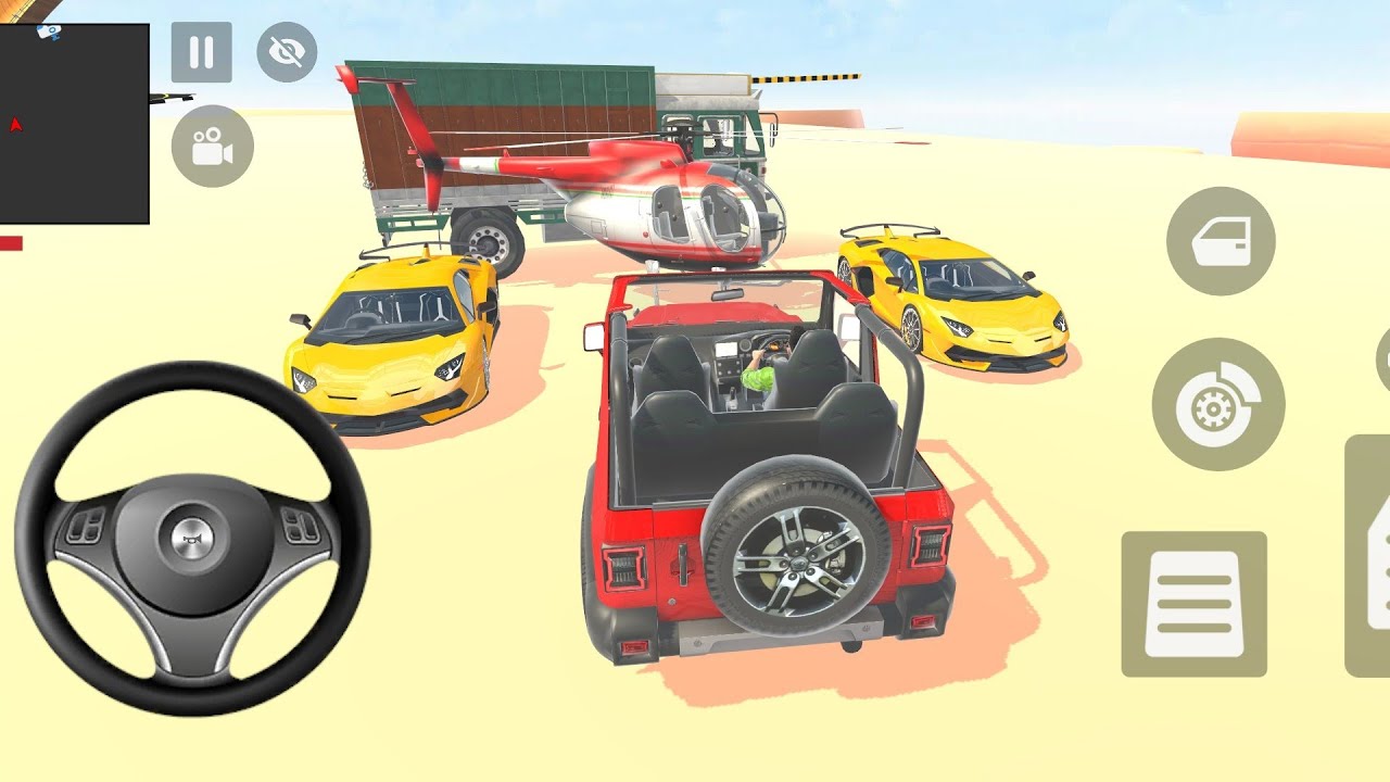 Franklin Purchase New Modified Thar CarMore Bike Police Car indian Theaft Auto Simulator Game video 