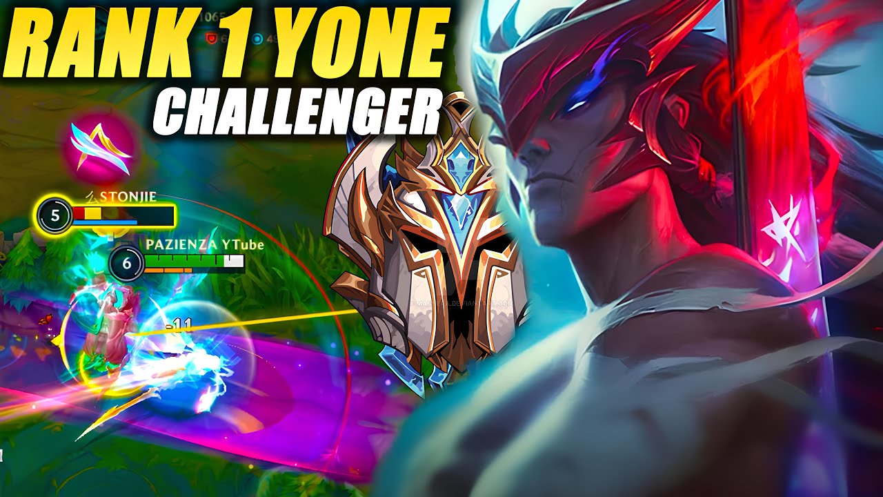 CHALLENGER OLD TOP 1 YONE A-Z ÖĞRETİCİ GAMEPLAY WILD RIFT