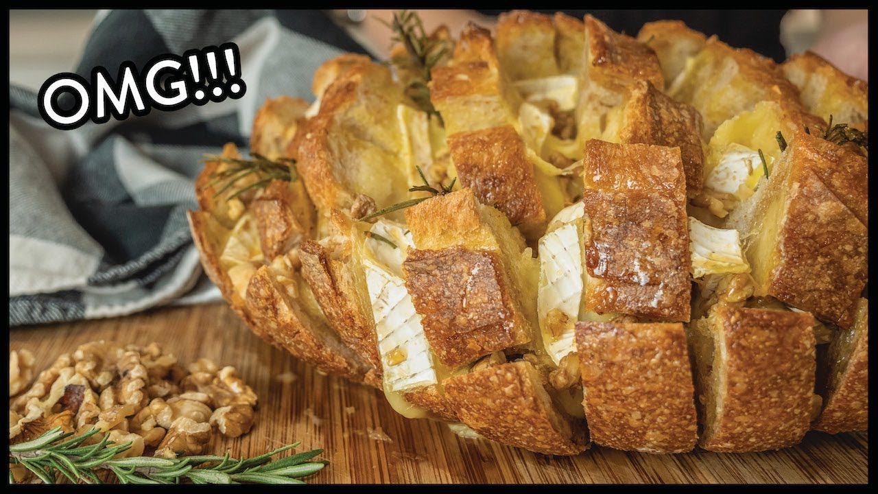 ХЛЕБ С КАМАМБЕРОМ | Идеальная закуска для ужина | Le Bon Baker