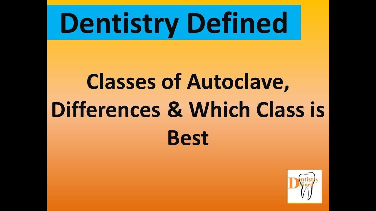 Types of Autoclave, Difference B/w Class B,  N & Cooker Type. Which is best for the Dental Practice