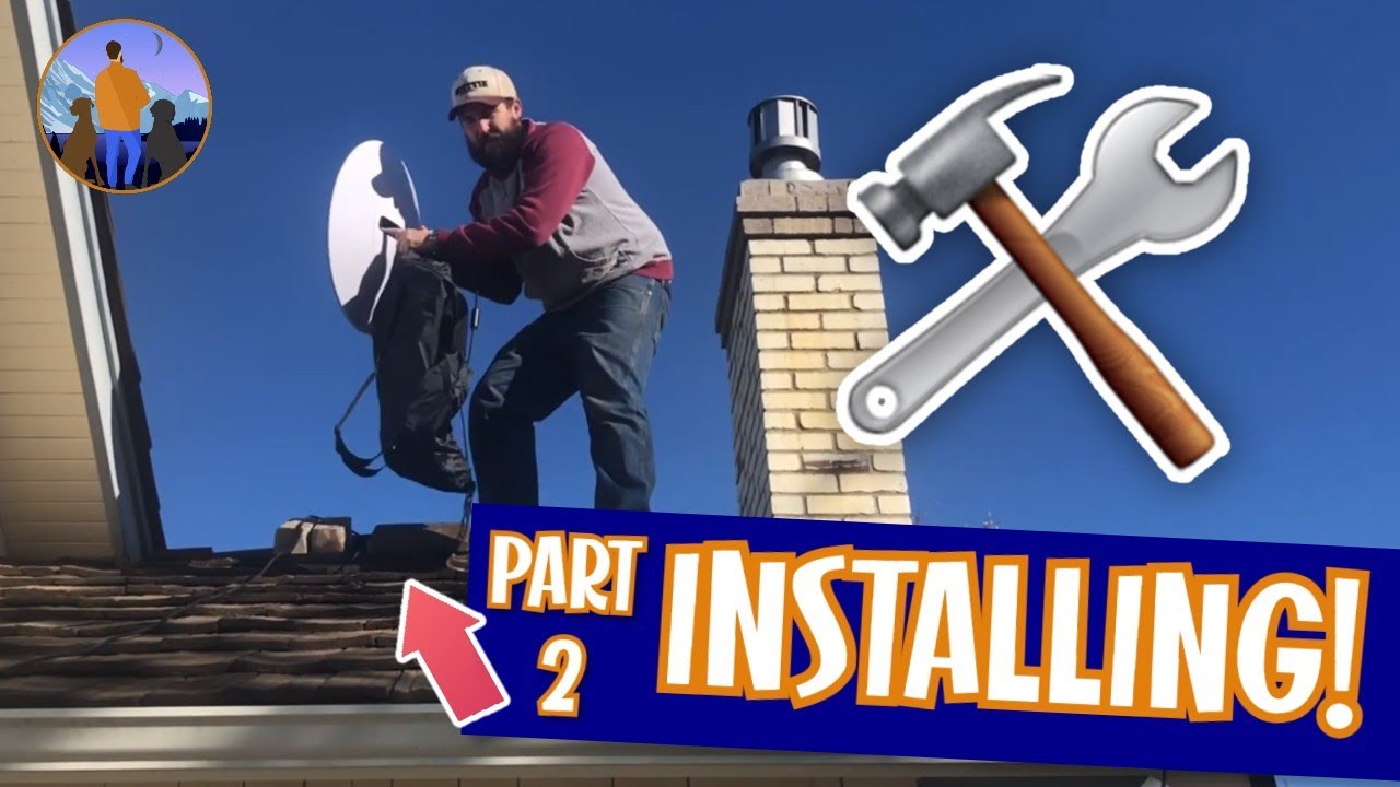 Installing Starlink Ridgeline Roof Mount Part 2: On the Roof