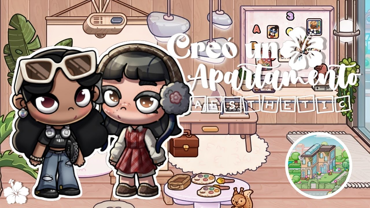 Creó un apartamento aesthetic en Avatar World 