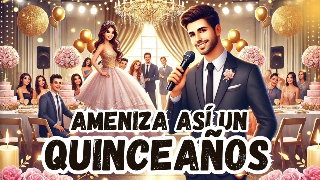 Como ANIMAR una CEREMONIA de XV AÑOS │Frases de conduccion