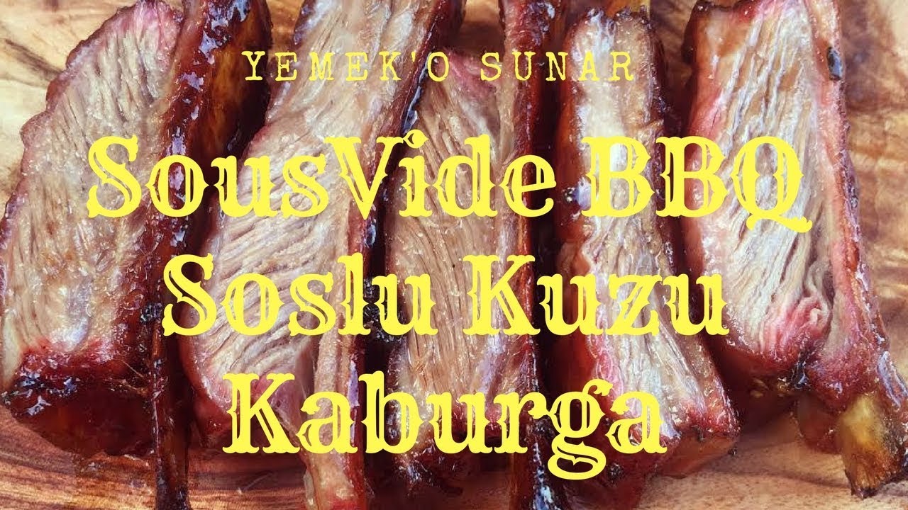 Nefis Sousvide BBQ Soslu Kuzu Kaburga