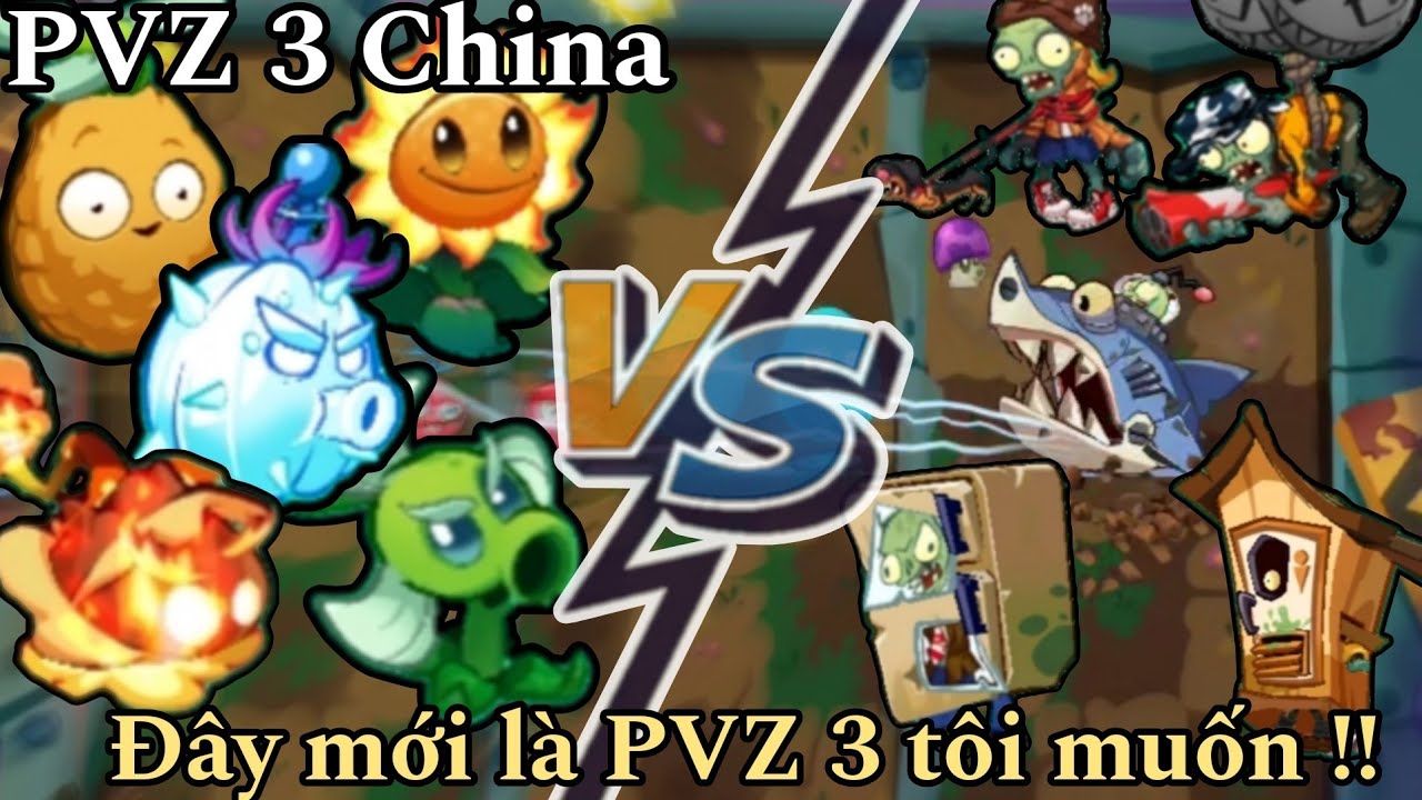 Plants vs Zombies 3 China: Các pháp sư Trung Hoa đã nấu ăn thành công pvz 3 !!!