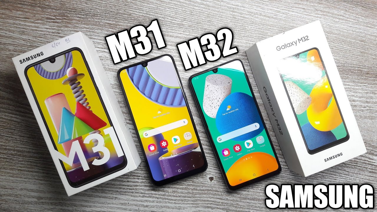 Galaxy M32 vs Galaxy M31 - Comparison & Speedtest | Rv |