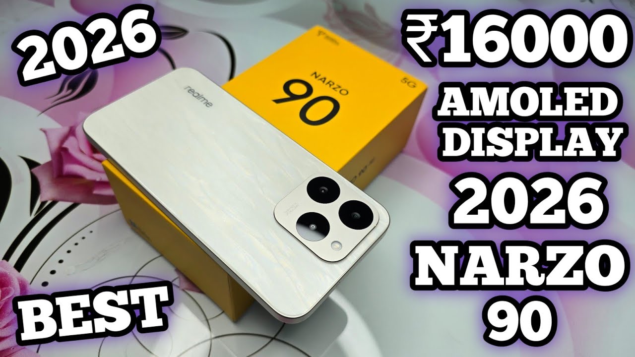 Realme Narzo 90 5G Unboxing - Best Amoled Display Phone 2026 ?