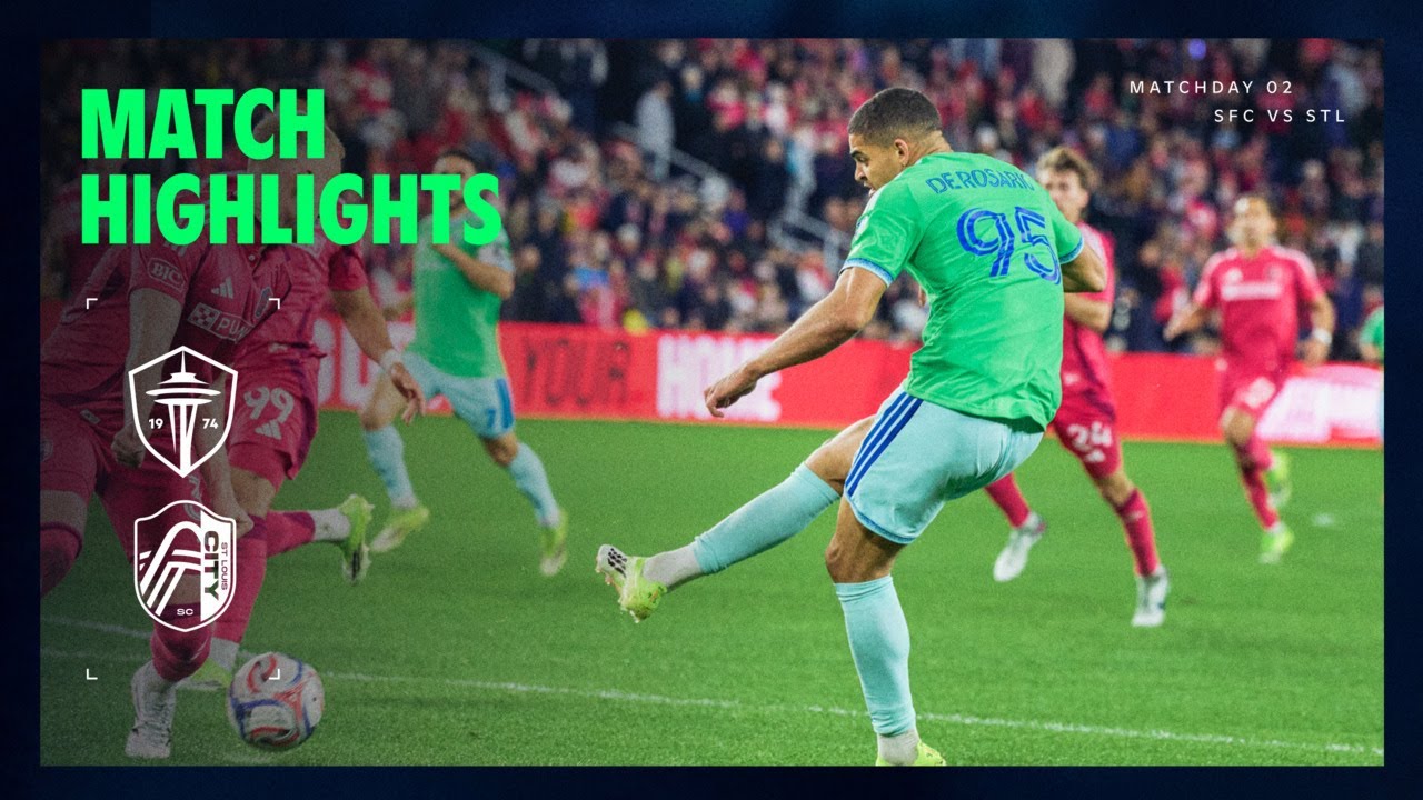 HIGHLIGHTS: St. Louis CITY SC vs. Seattle Sounders FC | March 7, 2026