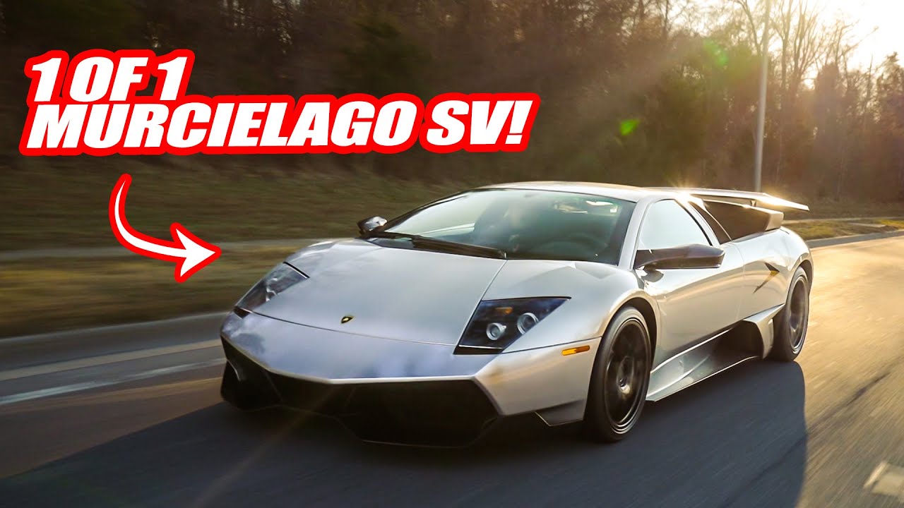 TAKING DELIVERY OF AN ULTRA RARE LAMBORGHINI MURCIELAGO SV!