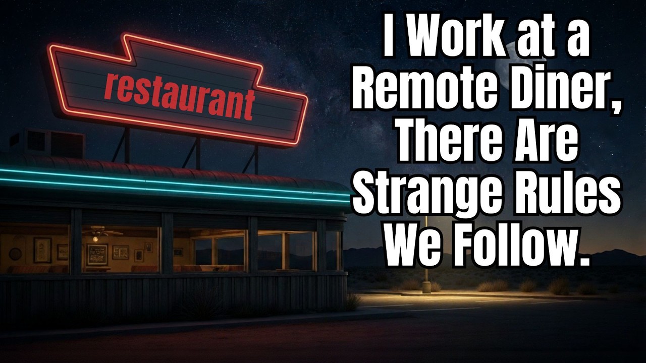 I Work at a Remote Diner, There Are Strange Rules We Follow. #CreepyTales #creepypasta