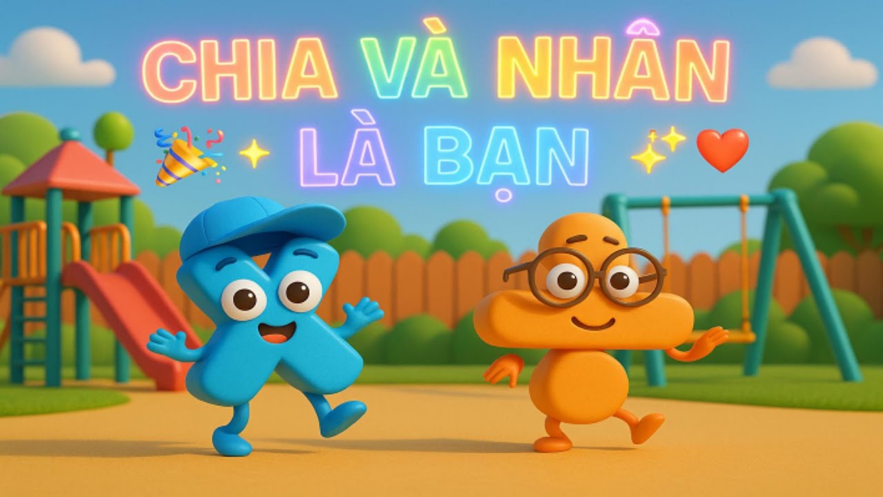 CHIA V&Agrave; NH&Acirc;N L&Agrave; BẠN &ndash; B&agrave;i H&aacute;t Thiếu Nhi Học To&aacute;n Vui Nhộn | FUNBALANCEMATH