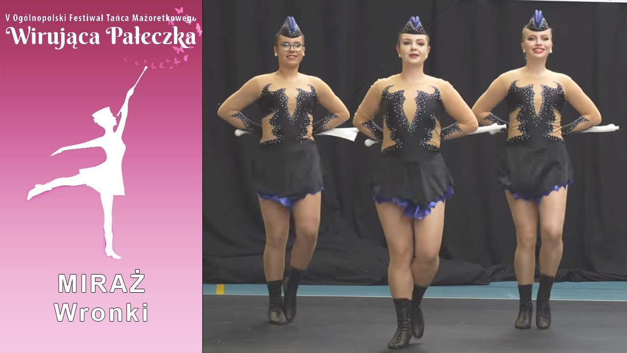 MIRAŻ Wronki ◾ Seniorki ◾ Duo/Trio Flagi ◽ Wirująca Pałeczka ◽ Wronki PL