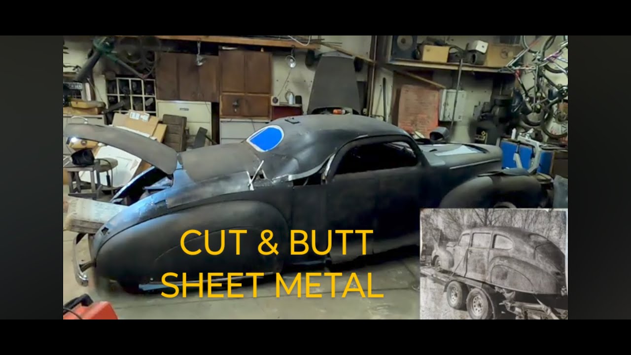 Cut & Butt Sheet Metal Lincoln Zephyr