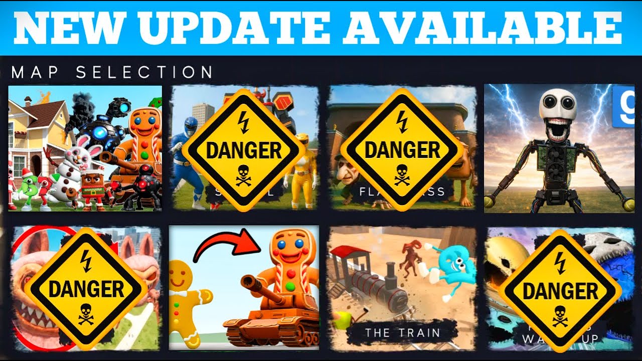 New Update NextBots in playground! E.L.B.E.R.R THE SELF-AWARE ROBOT!