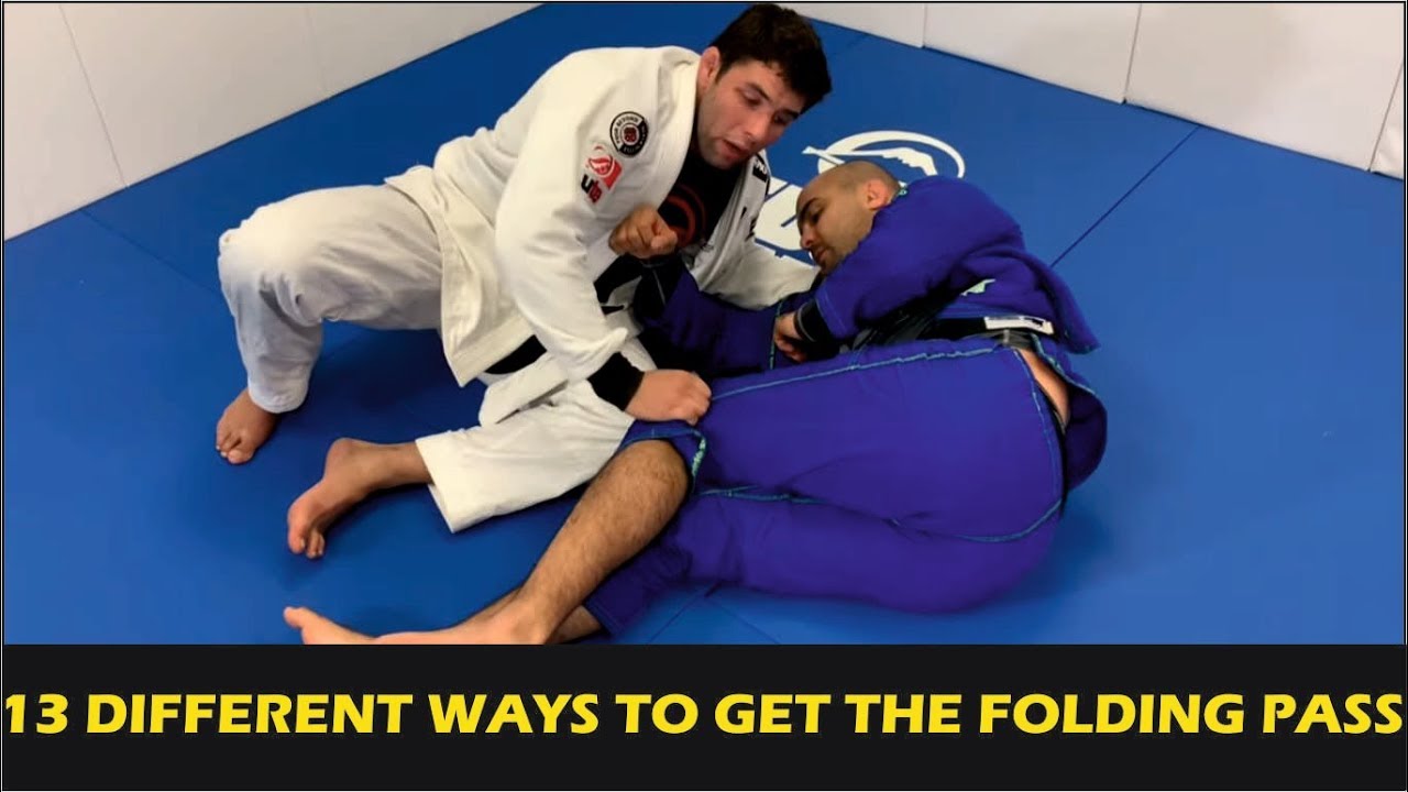 13 Different Ways To Get The Folding Pass (BJJ Guard Passing) by Marcus 