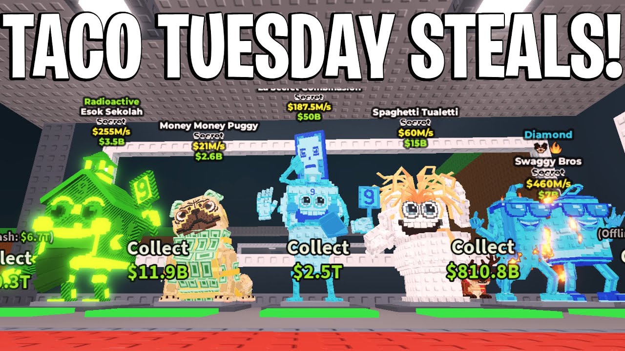 i stole insane brainrots during SAB taco tuesday... (feat. insane giveaway)