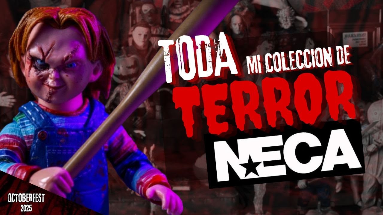 TODA mi COLECCION de FIGURAS de TERROR de NECA (INICIO de OCTOBERFEST)